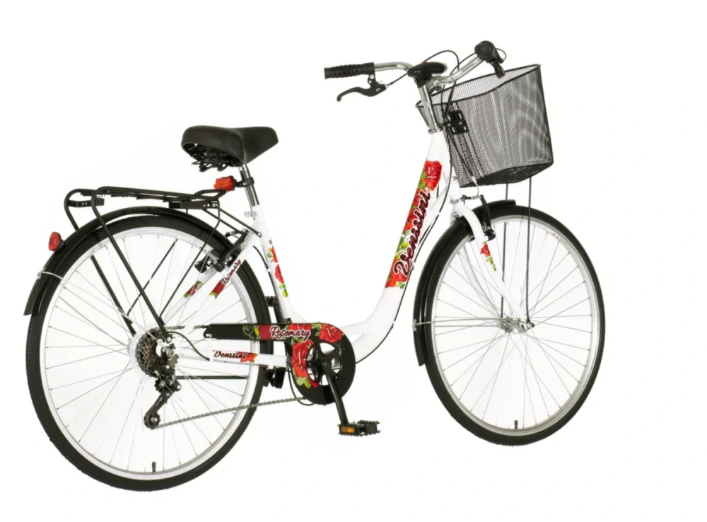 Bicykel Venssini Diamante 26x1.3/8" Biela Červená