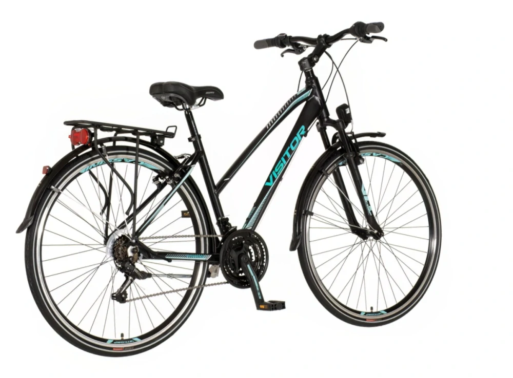 Bicykel Explorer TERRA LADY Sport 28" Čierna Tyrkys