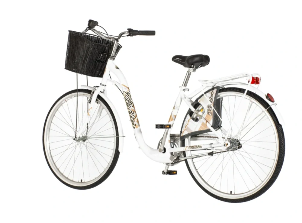 Bicykel Visitor Fashion Eternity 28" Biela Sivá