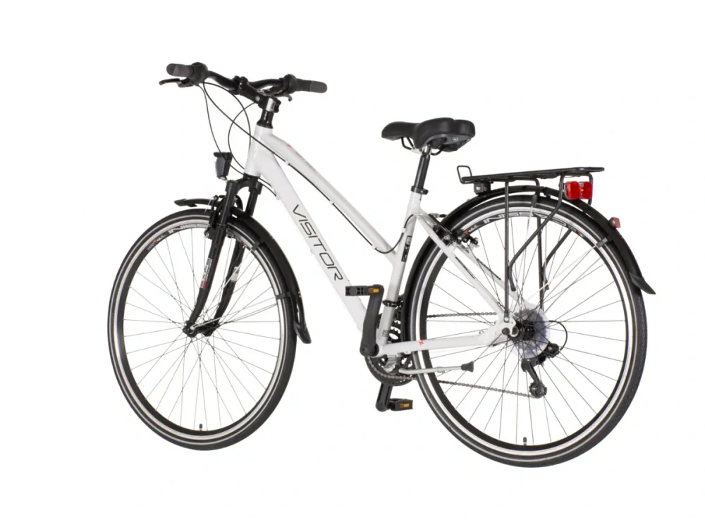 Bicykel Visitor TERRA LADY 28" Bledo Sivá