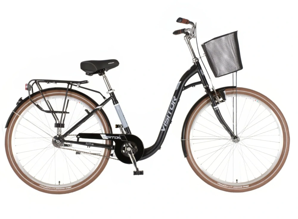 Bicykel Visitor Elite 28" Čierna