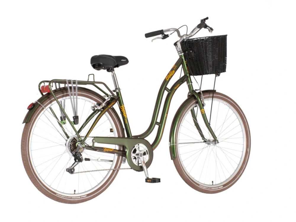 Bicykel Visitor Bella 28" Zelená Zlatá