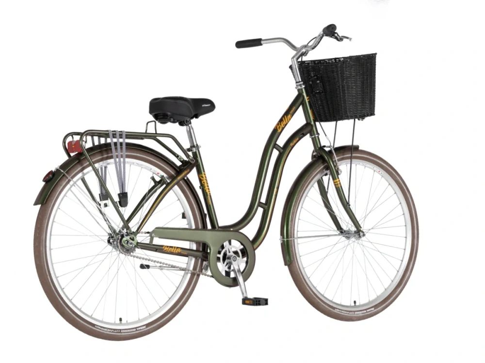Bicykel Visitor Bella 28" Zelená Zlatá