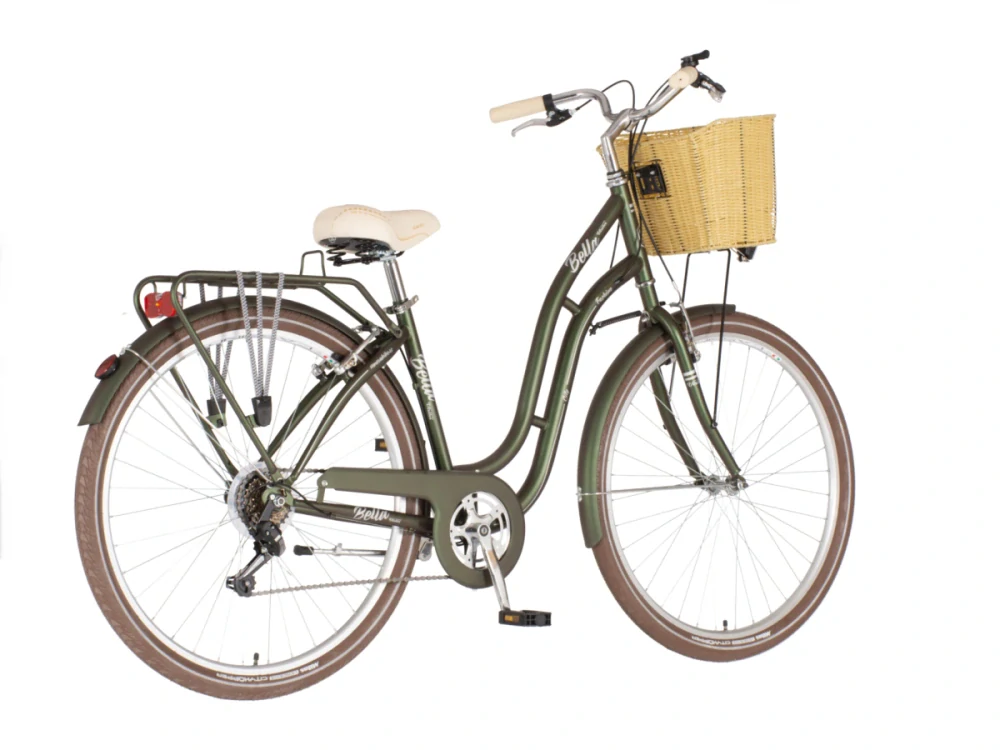 Bicykel Visitor Bella 28" Zelená Strieborná