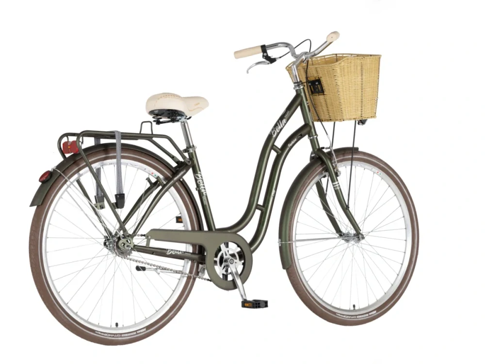 Bicykel Visitor Bella 28" Zelená Strieborná