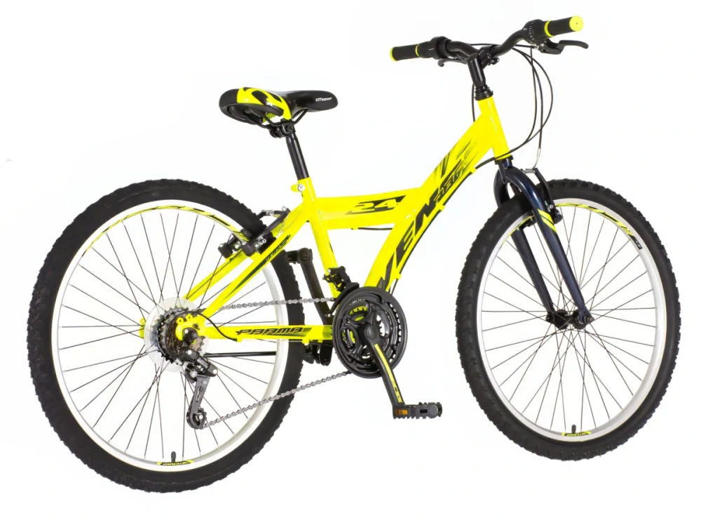 Bicykel Venssini Parma 24" Žltá Čierna KIDS