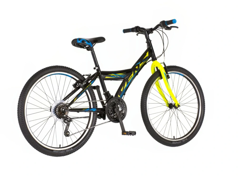 Bicykel Venssini Parma 24" Čierna Žltá
