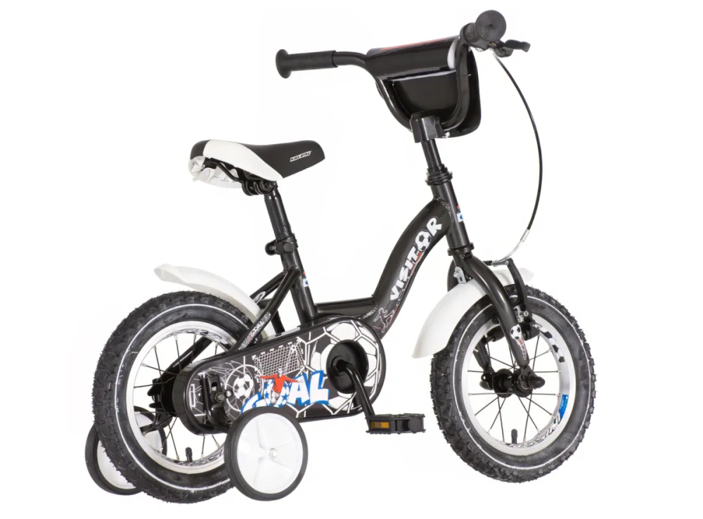 Bicykel Visitor Goal 12" Čierny KIDS