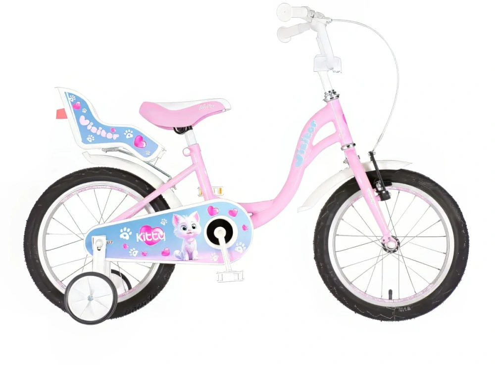Bicykel Visitor Princess 16" Biela Ružová