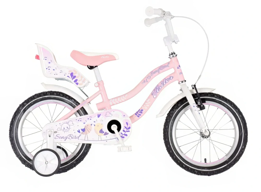Bicykel Visitor Song Bird 16" Ružová Fialová KIDS