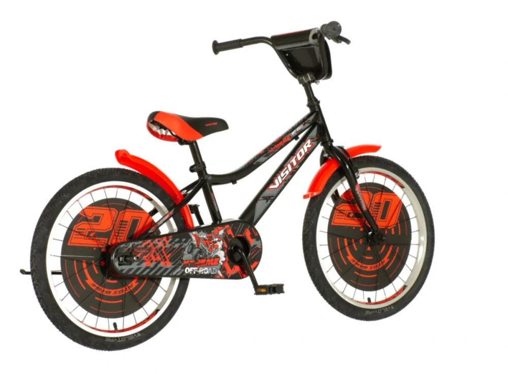 Bicykel Visitor  Xtreme 20" Čierna Sivý KIDS