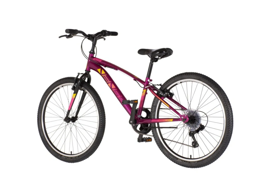 Bicykel Visitor Arcadia  24" Bordová Ružová KIDS