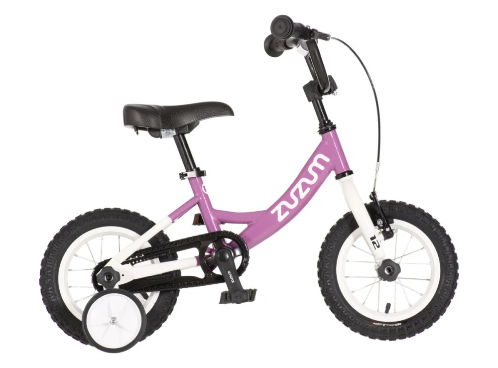 Bicykel 12 ZUZUM 12" Fialovo Biela