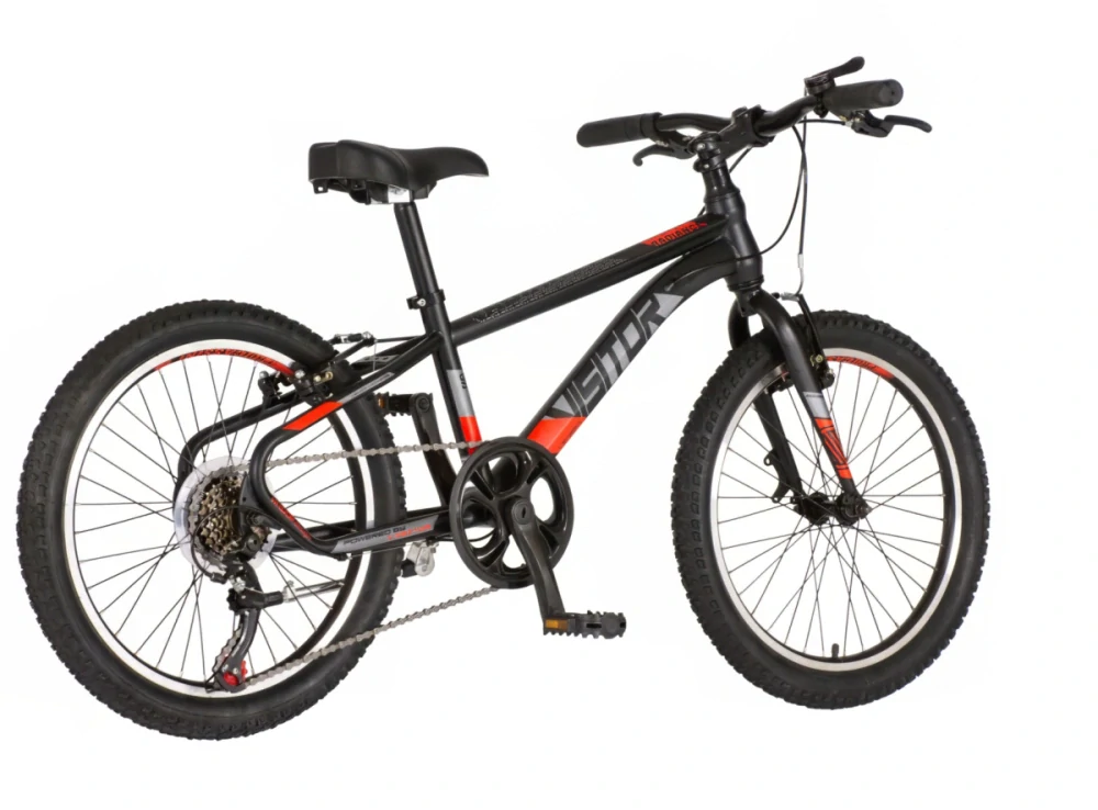 Bicykel Visitor Radiance 20" Čierna Červená UNI