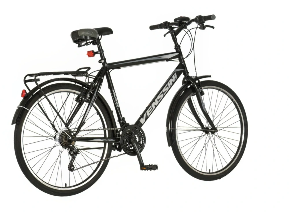 Bicykel Venssini Milano 26" Čierna Sivá