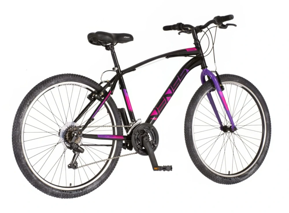 Bicykel Venssini Arcadia 26" Čierna Fialová UNI