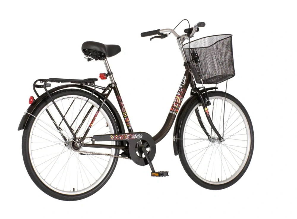 Bicykel Venssini Venecija 26" Čierna Červená
