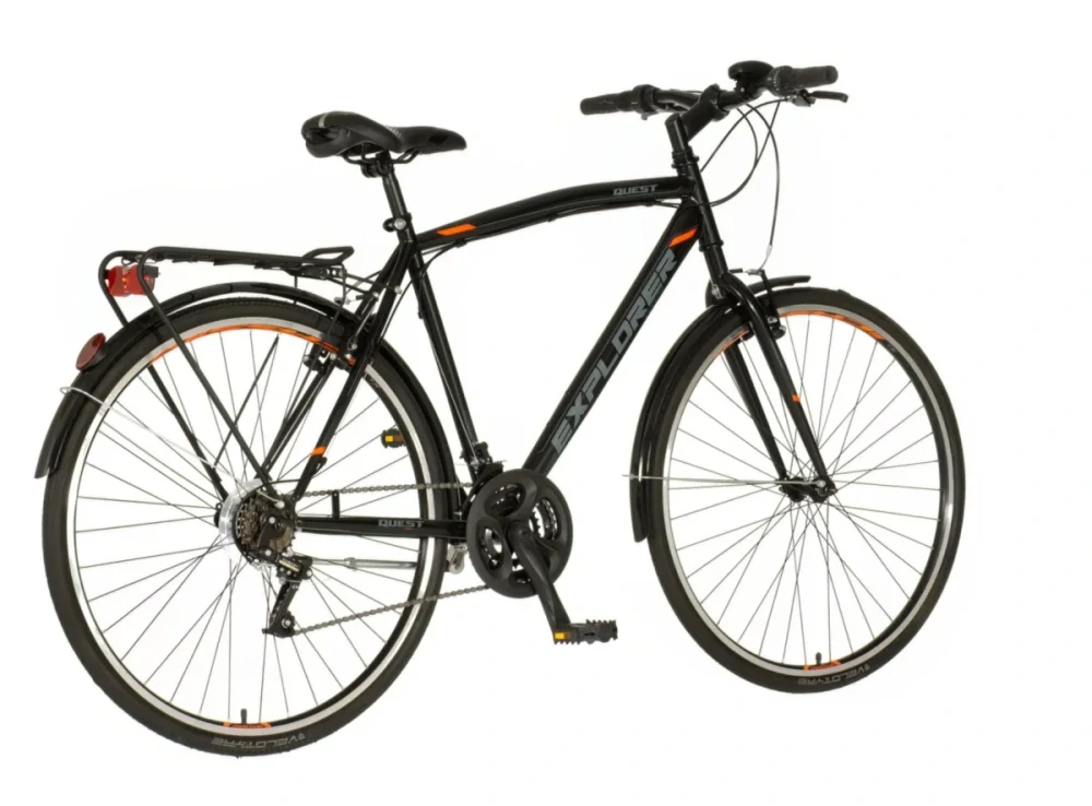 Bicykel Explorer Quest 28" Čierna Oranžová