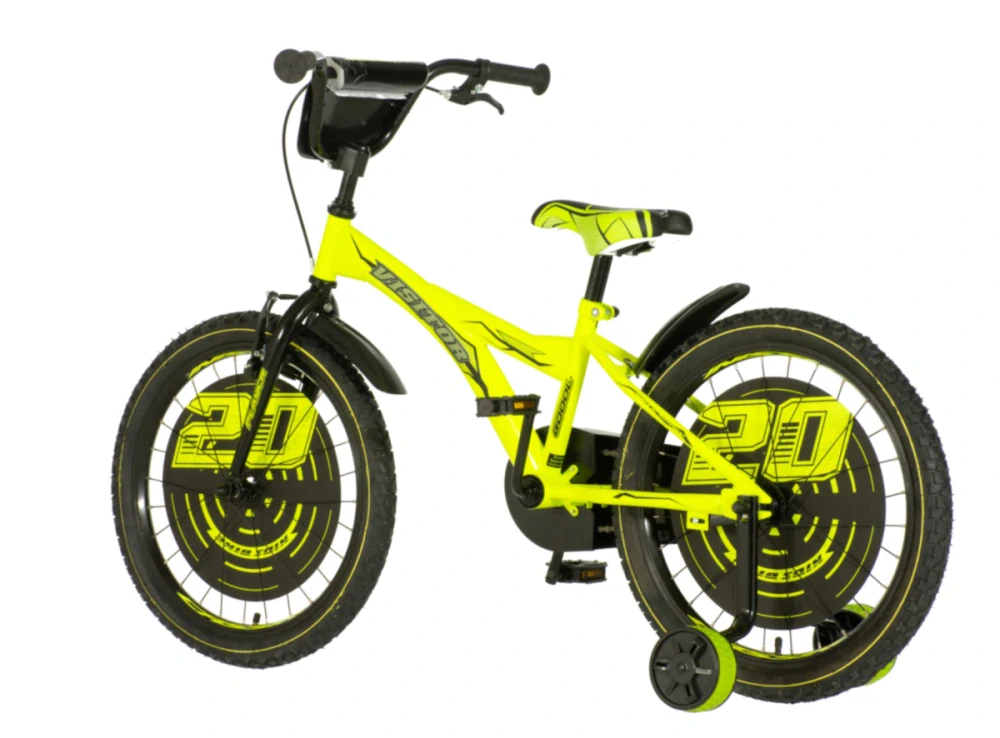 Bicykel Visitor Basket 20" Čierno Oranžový KIDS