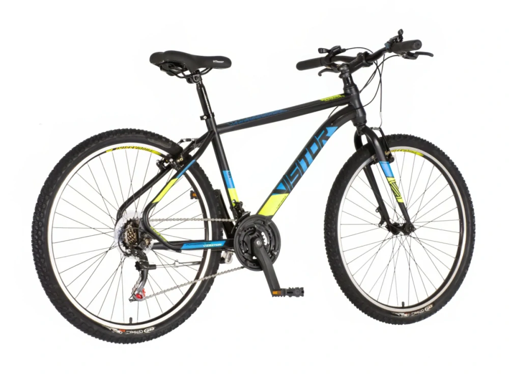 Bicykel Visitor Radiance 26" Čierna Žltá Modrá