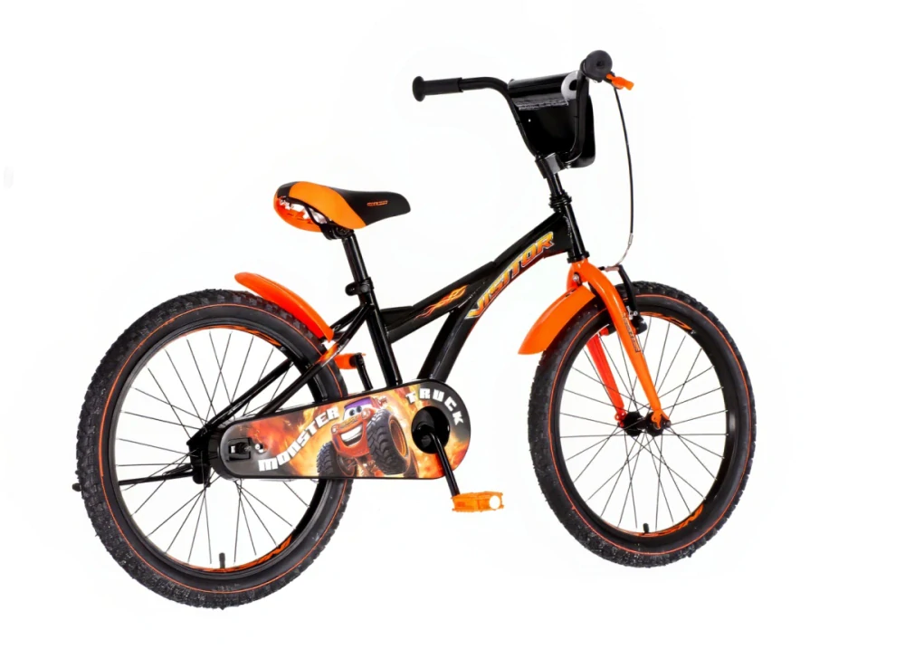 Bicykel Visitor Moster Truck 20" Čierno Oranžový UNI