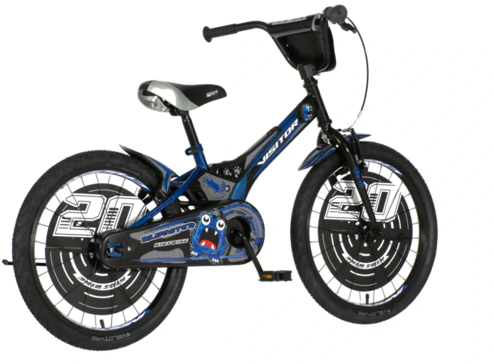 Bicykel Visitor Bluestar 20" Čierno Modrý KIDS