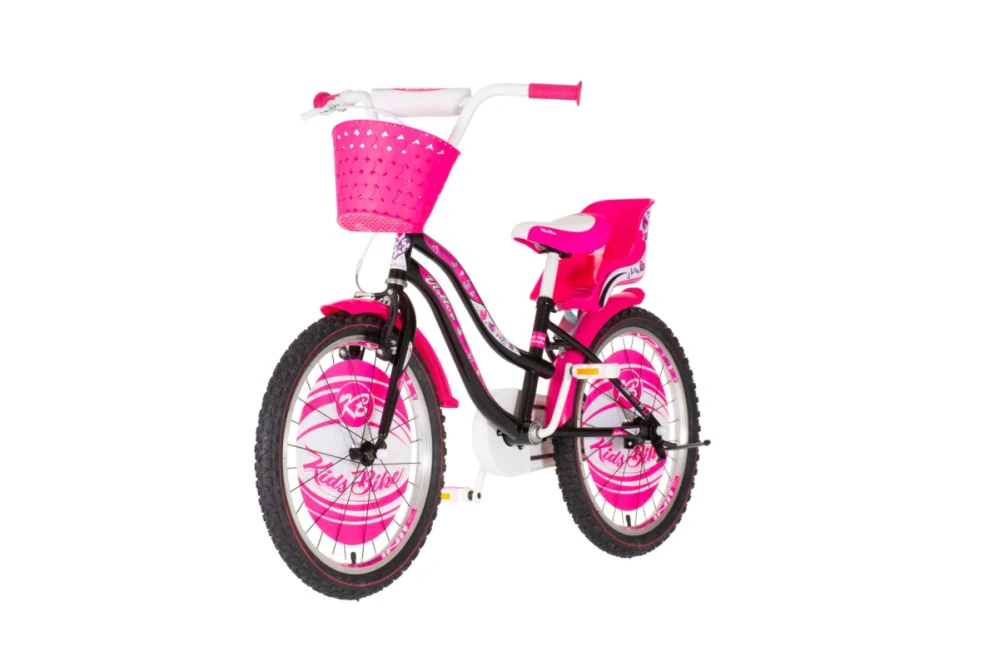 Bicykel Visitor Little heart 20" Čierno Ružový Girl