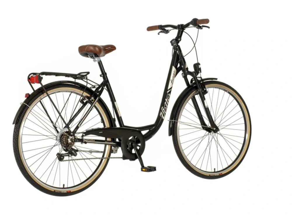 Bicykel Visitor Lungo  28" Čierna Zelená UNI
