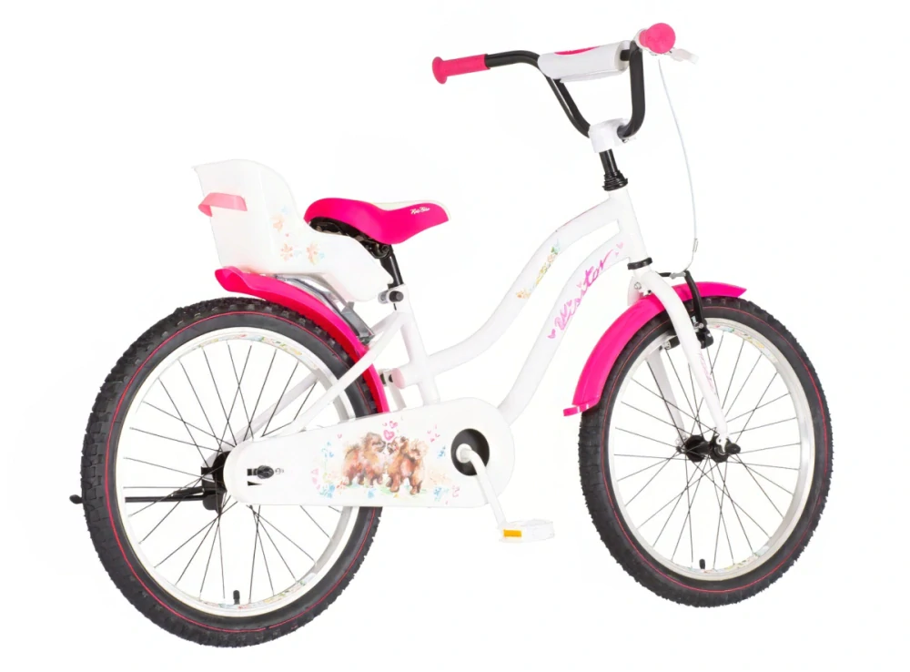 Bicykel Visitor Dog 20" Biela Girl