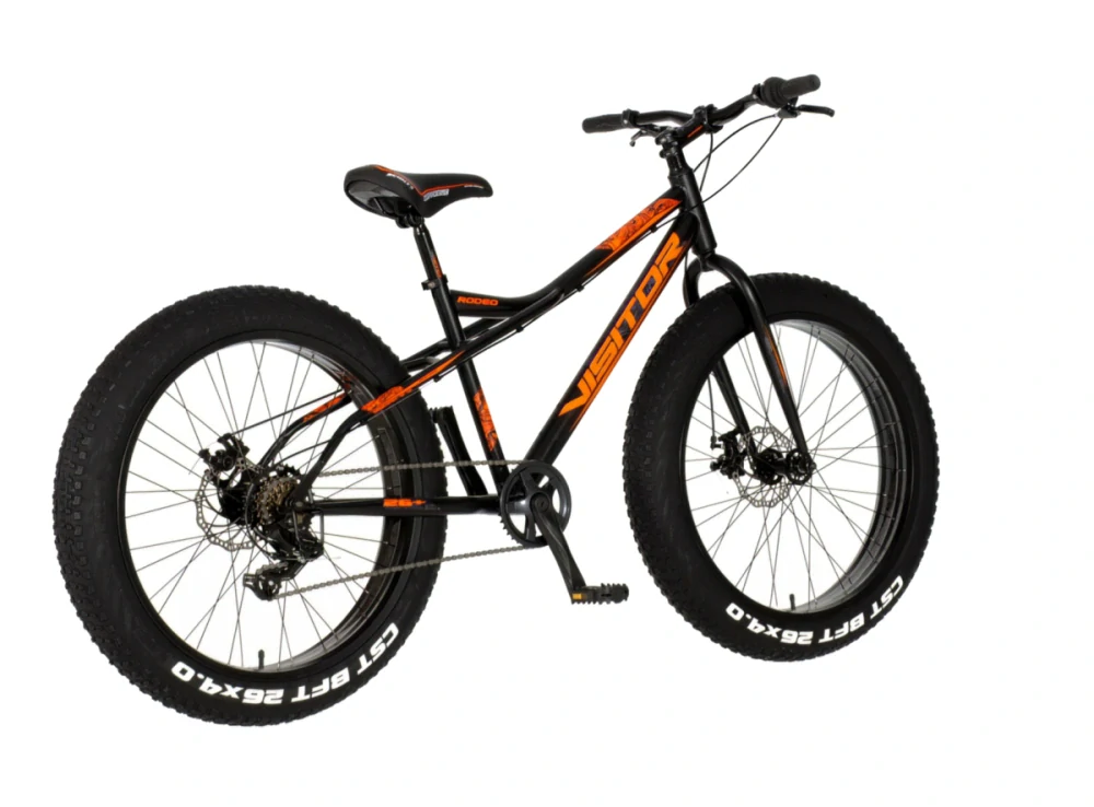 Bicykel Visitor Fat bike 26" Bigfoot Čierna