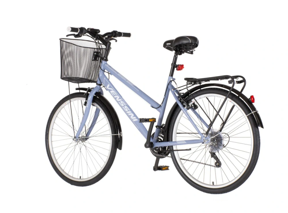 Bicykel Venssini Roma 26" Sivá Biela 