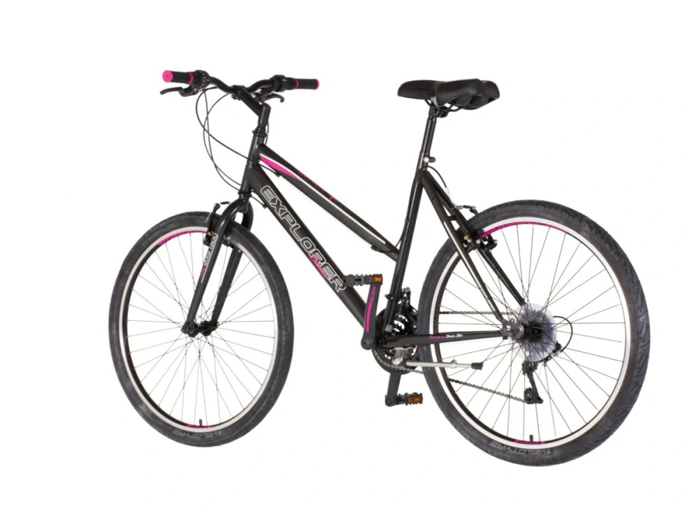 Bicykel Explorer Elite Lady 26" Sivá Ružová