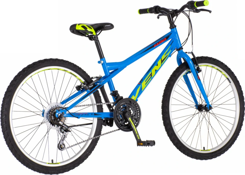Bicykel Venssini Parma 24" Modra Žltá UNI