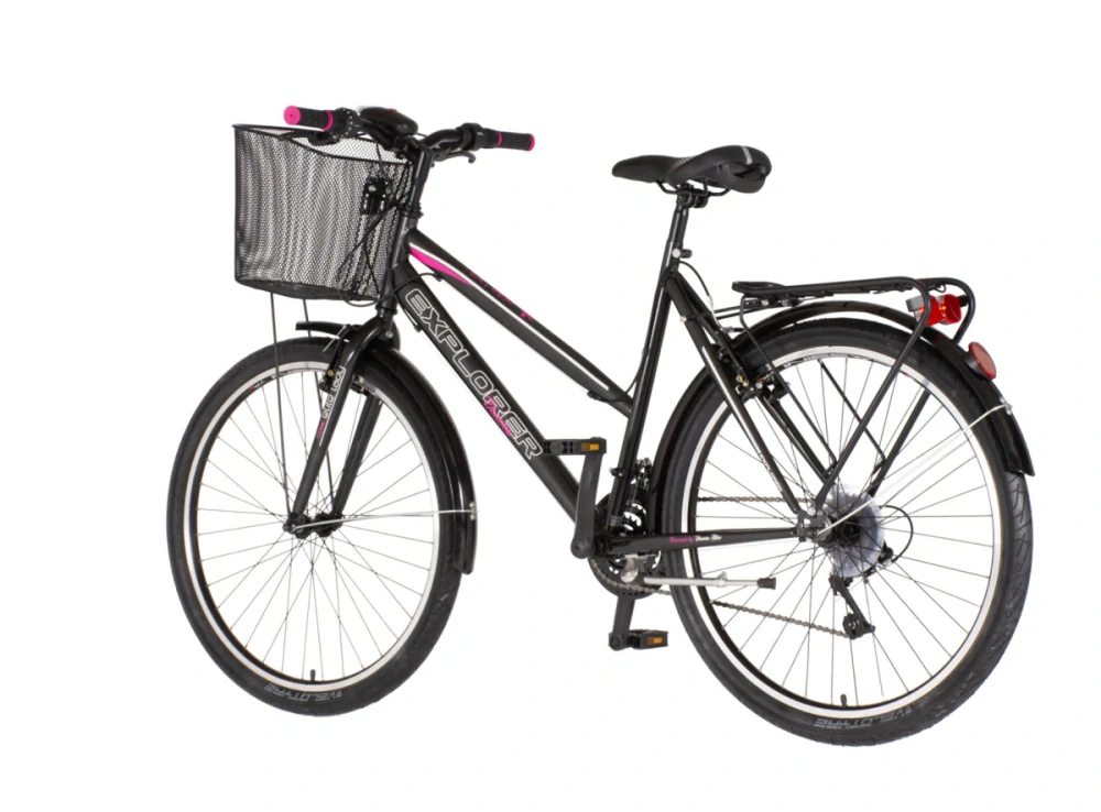 Bicykel Explorer Elite Lady 26" Sivá Ružová 