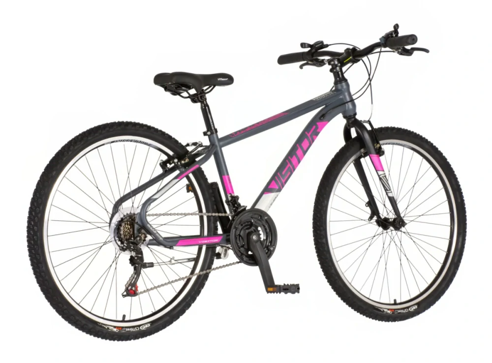Bicykel Visitor Radiance 26" Sivá Ružová UNI