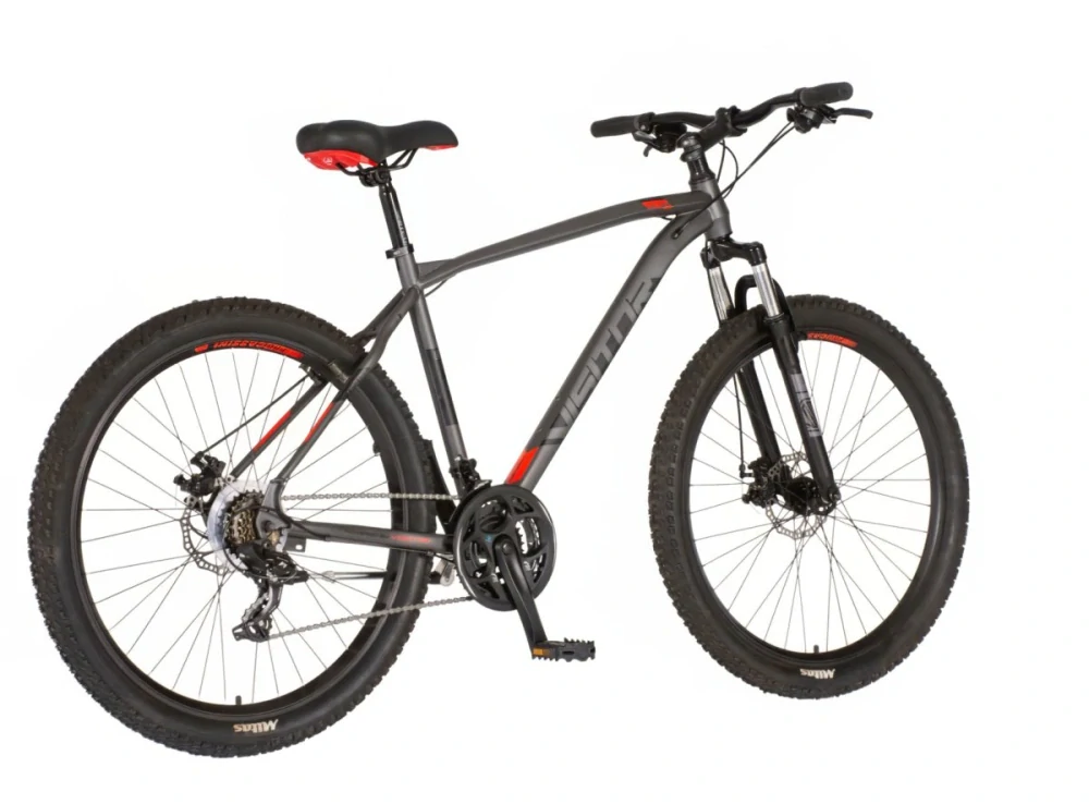 Bicykel Visitor Radiance 27" Sivá Červená UNI
