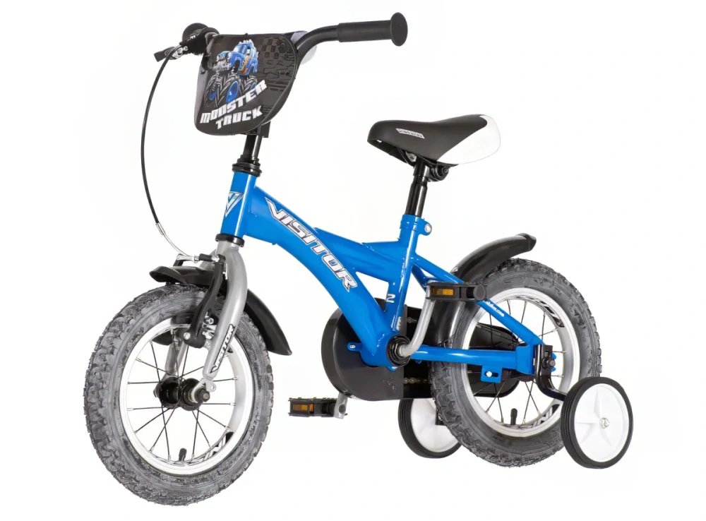 Bicykel Visitor Truck monster 12" Modrý KIDS