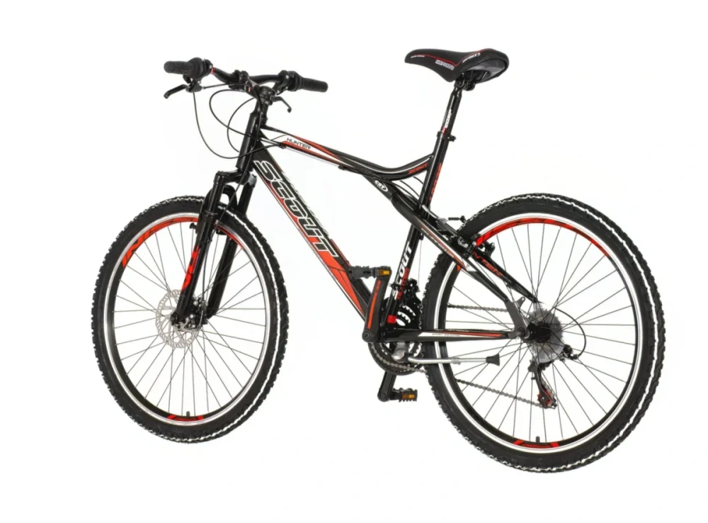 Bicykel Visitor Hunter 26" Čierna Červená
