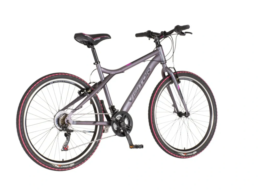 Bicykel Visitor Modena 26" Sivá Ružová
