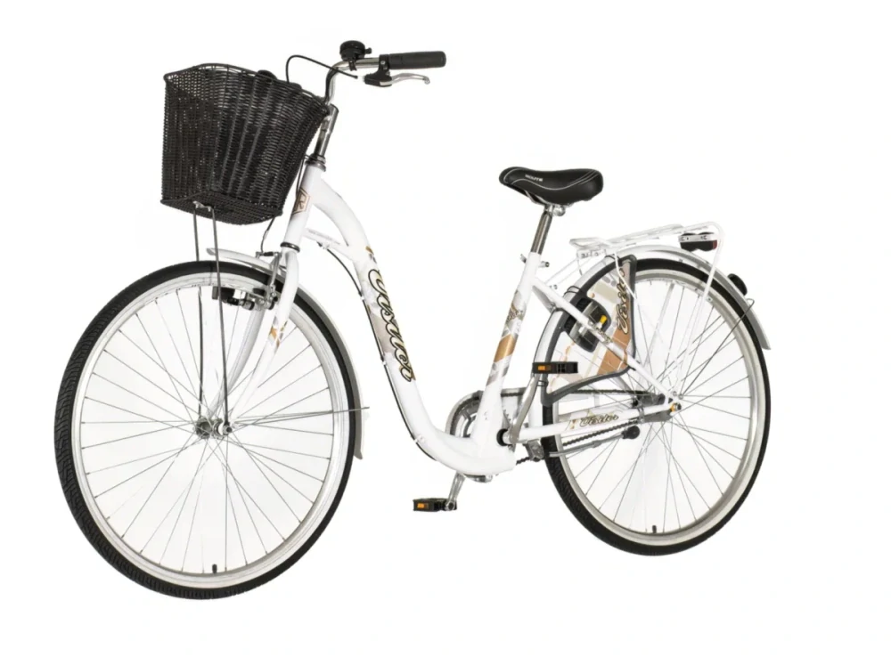 Bicykel Visitor Fashion Eternity 28" Biela Sivá