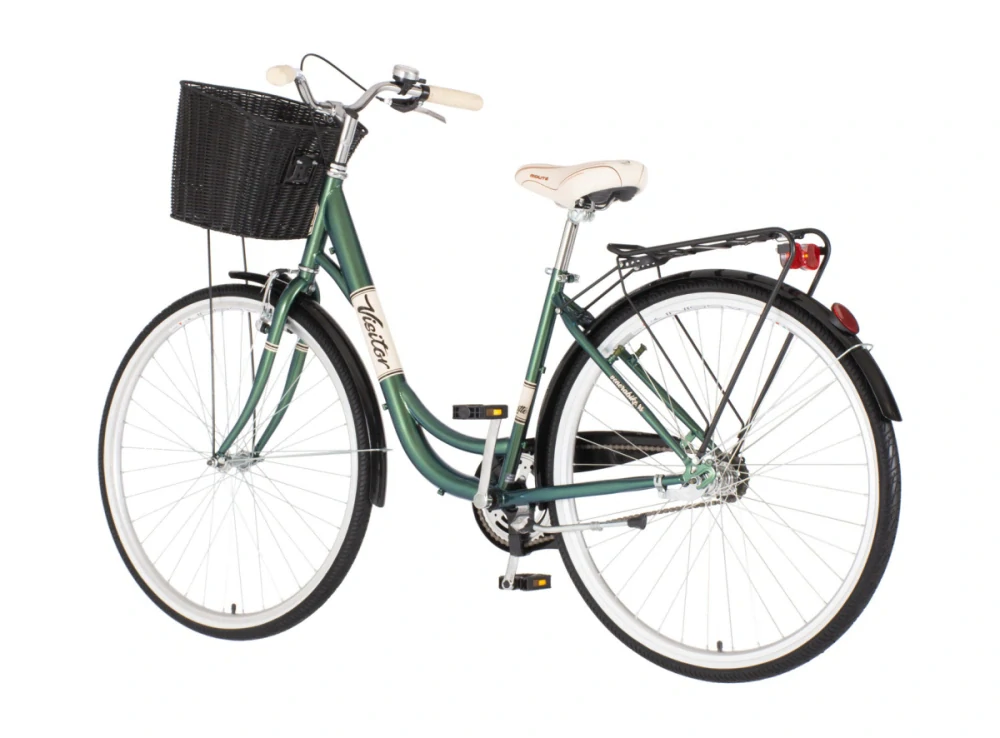 Bicykel Visitor Fashion Latte 28" Zelená
