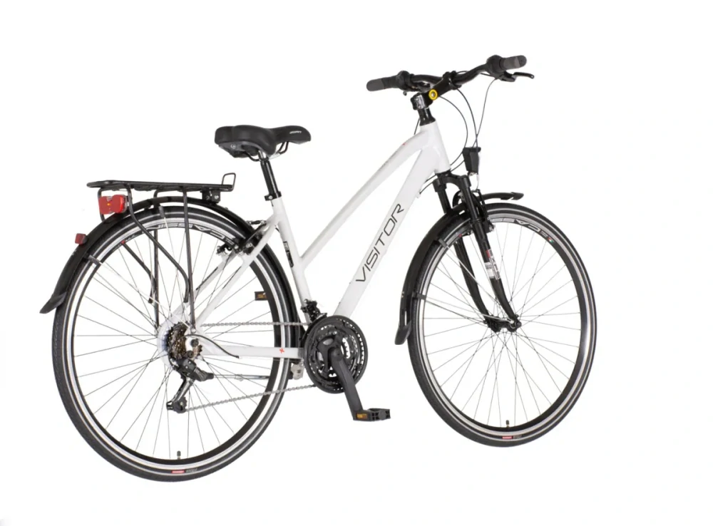 Bicykel Visitor TERRA LADY 28" Bledo Sivá