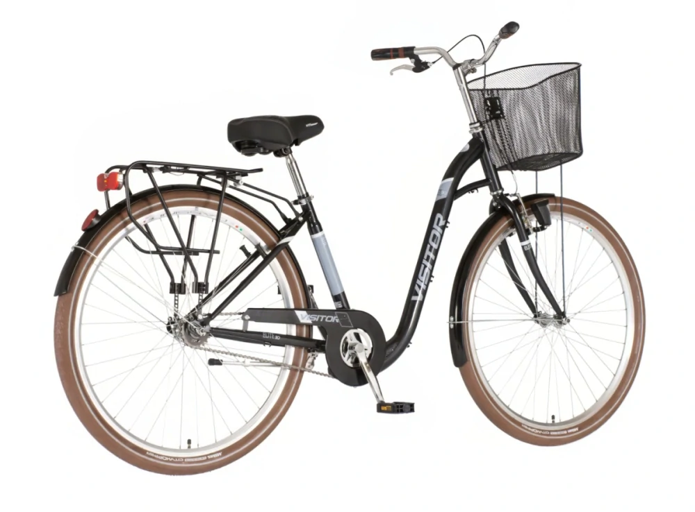 Bicykel Visitor Elite 28" Čierna