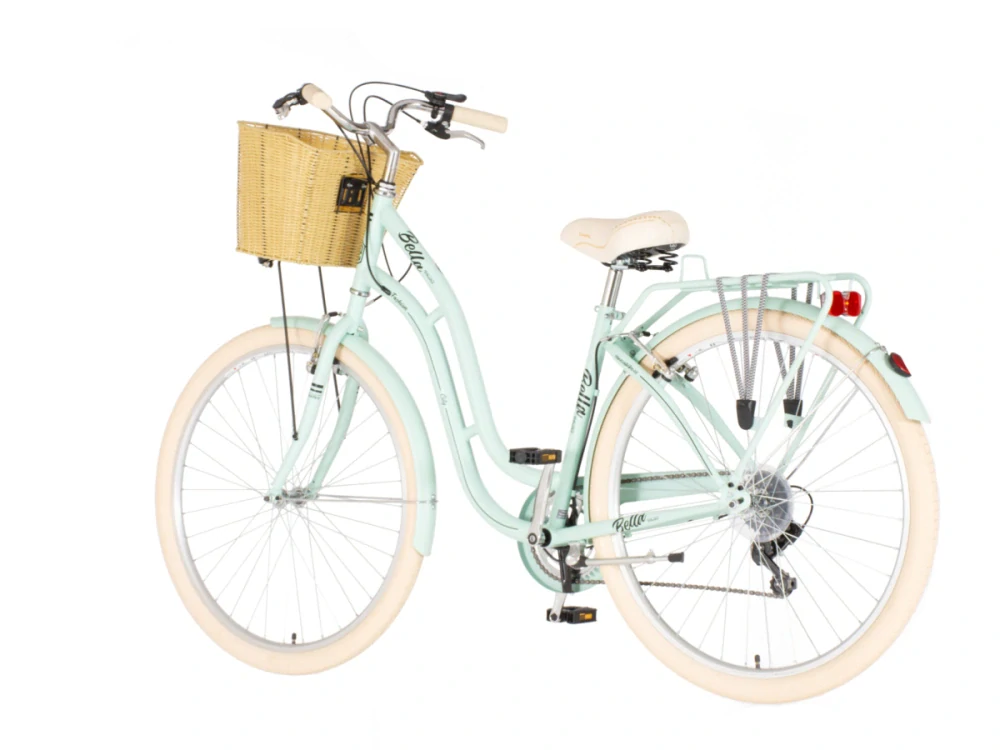 Bicykel Visitor Bella 28" Tyrkys Čierna