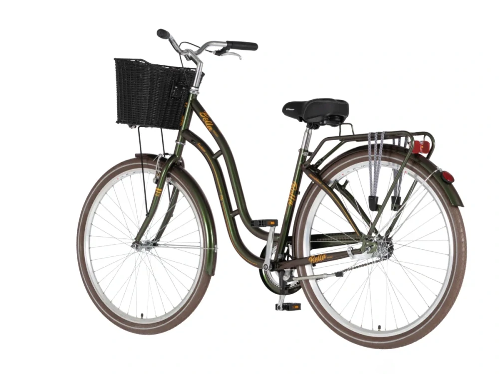 Bicykel Visitor Bella 28" Zelená Zlatá