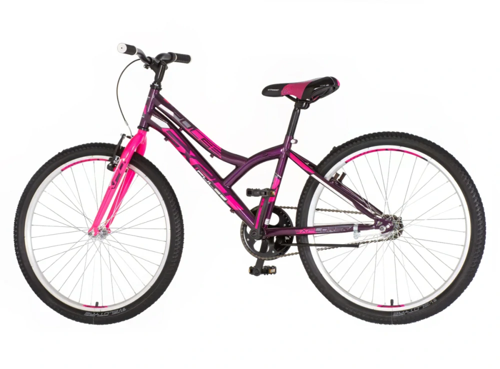 Bicykel Explorer Spy Diasy 24" Fialová Ružová