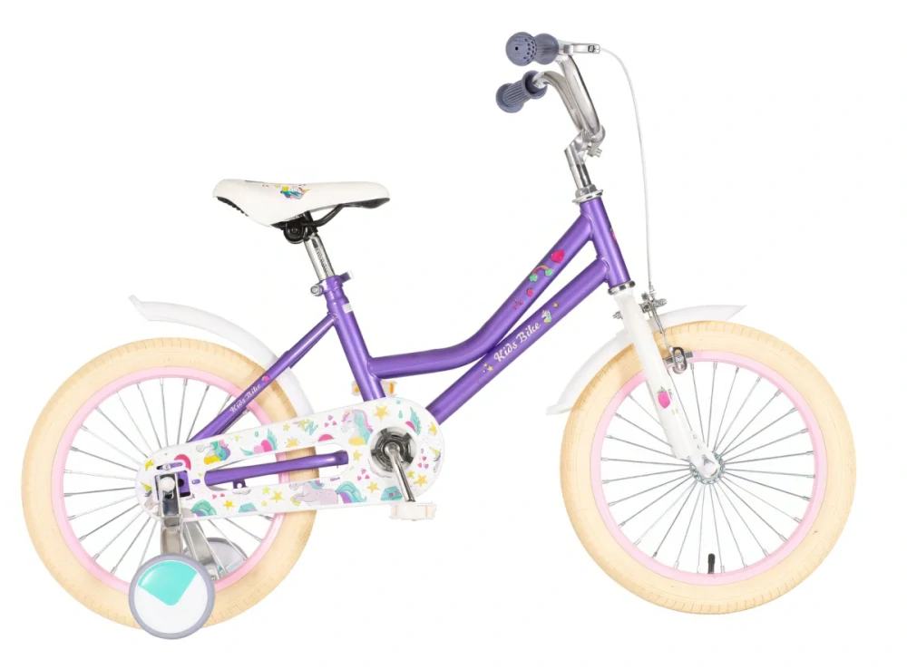 Bicykel Kids bike Unicorn fialová 16 2024 Girl