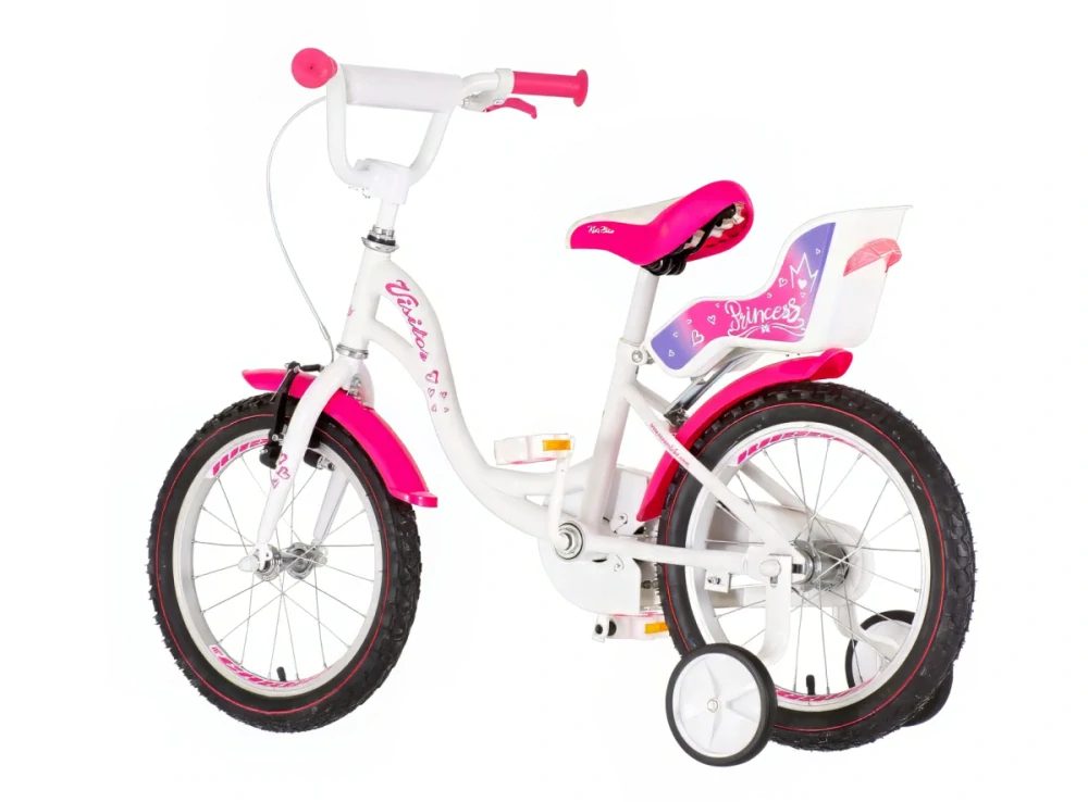 Bicykel Visitor Princess 16" Biela Ružová