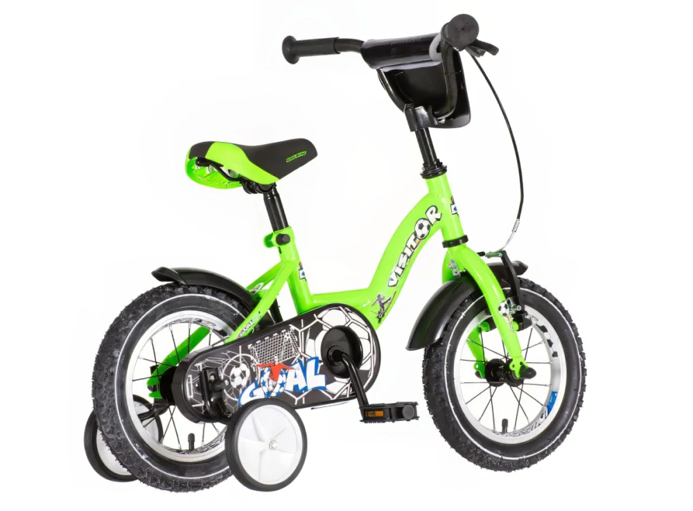 Bicykel Visitor Goal 12" Zelená KIDS