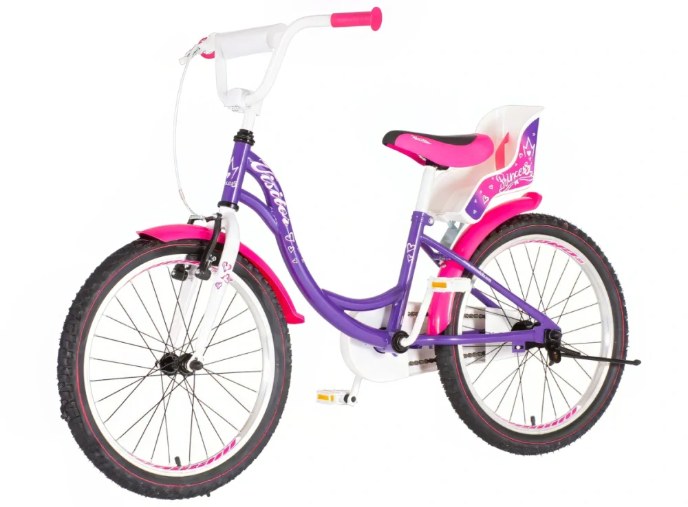 Bicykel Visitor Princess 20" Fialová Biela Ružová